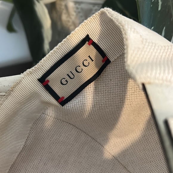 Gucci Logo Baseball Cap White Small - Picture 4 of 13